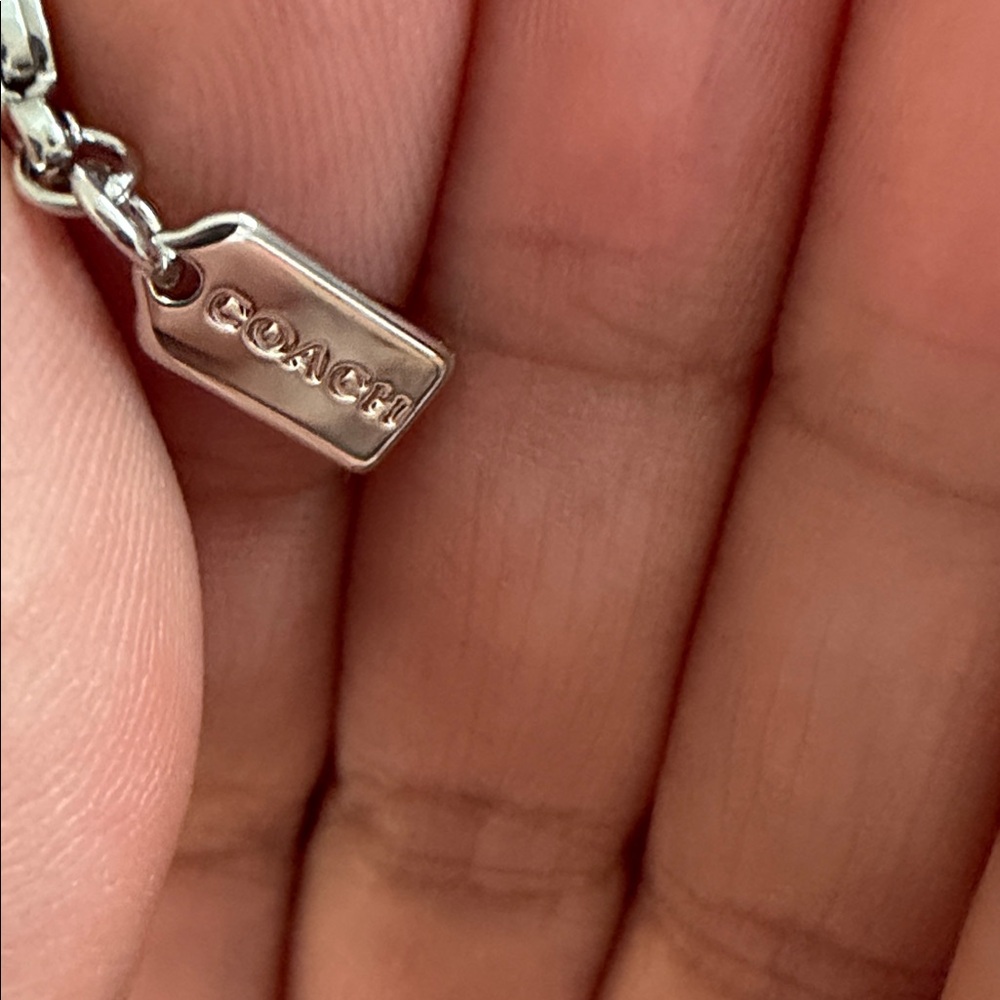 Coach Silver Necklace - Picture 3 of 4